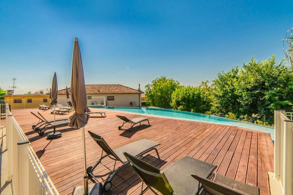 Appartamento A7- 2 Bdr Sea & Mountain View - Ac, Parking, Pool & Terrace Antibes Esterno foto