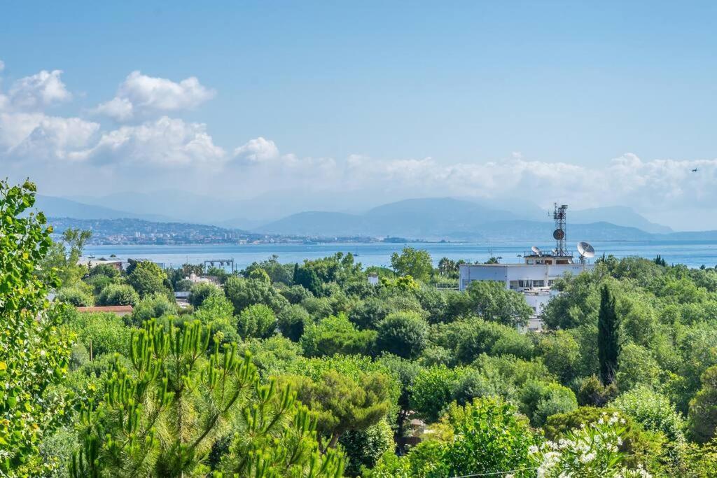 Appartamento A7- 2 Bdr Sea & Mountain View - Ac, Parking, Pool & Terrace Antibes Esterno foto
